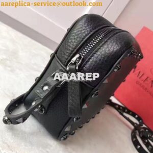 Replica Valentino Garavani Rockstud Rolling Noir Cross Body Bag