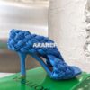 Replica Bottega Veneta BV Criss-Cross Board Sandals 632507 Blue