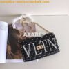 Replica Valentino Garavani Rockstud Spike Gold Chain Bag VLTN White 2