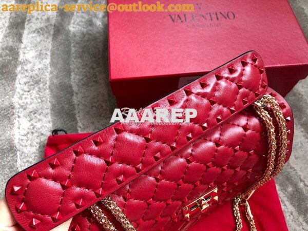 Replica Valentino Garavani Rockstud Spike Limited Edition Quilted Leat 5