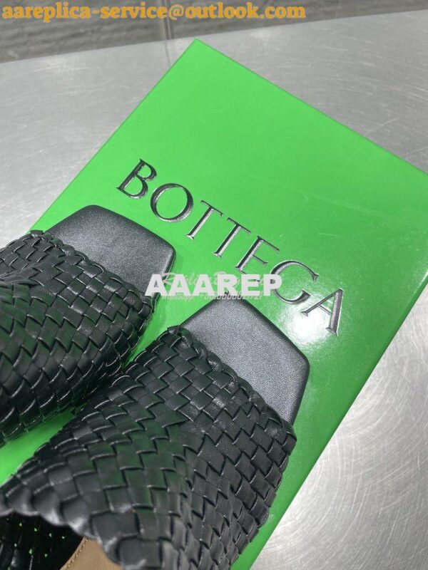 Replica Bottega Veneta BV Knot Mule Intreccio leather mules 754143 24