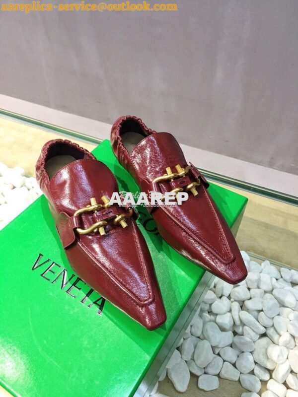 Replica Bottega Veneta BV Madame Loafers 651352 Bordeaux 3