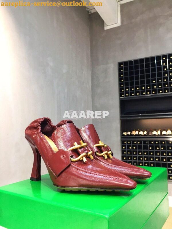 Replica Bottega Veneta BV Madame Pumps 651359 Bordeaux 3