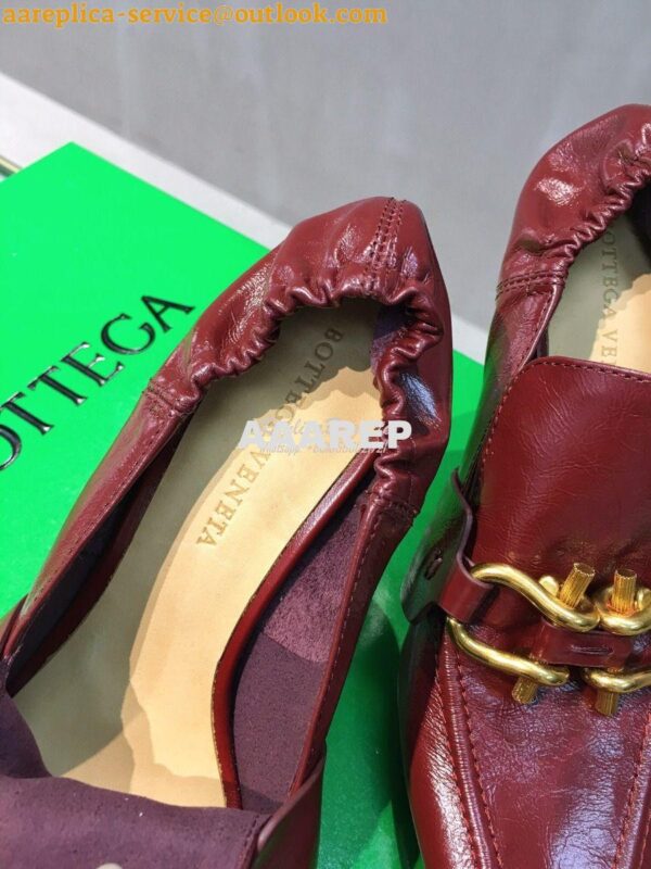 Replica Bottega Veneta BV Madame Pumps 651359 Bordeaux 8