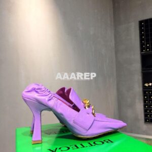 Replica Bottega Veneta BV Madame Pumps 651359 Purple