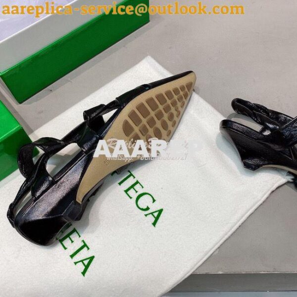 Replica Bottega Veneta BV Point Leather Pumps 35mm 90mm 81331 8