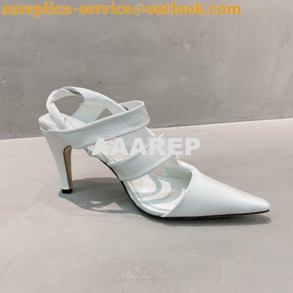 Replica Bottega Veneta BV Point Leather Pumps 35mm 90mm 81331 23