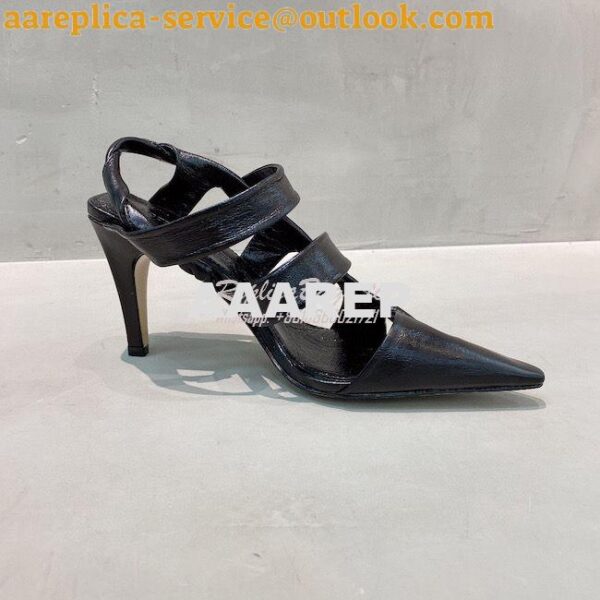 Replica Bottega Veneta BV Point Leather Pumps 35mm 90mm 81331 37