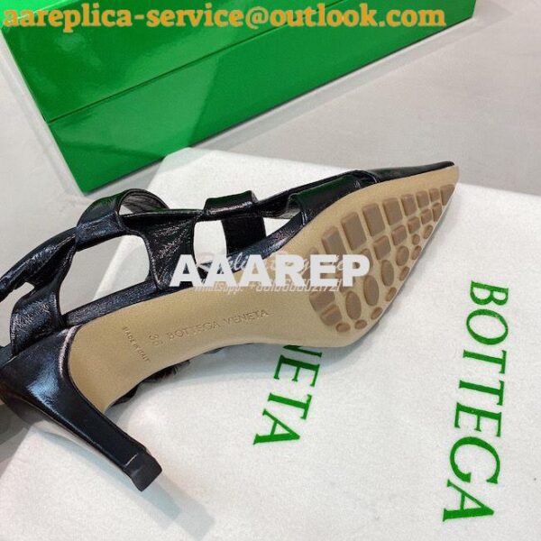 Replica Bottega Veneta BV Point Leather Pumps 35mm 90mm 81331 40