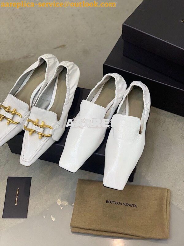 Replica Bottega Veneta BV Slipper 608878 Bianco 4