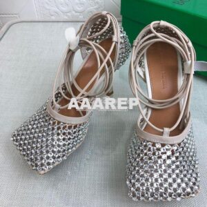 Replica Bottega Veneta BV Sparkle Stretch Rhinestone Mesh 667206 Toile 2