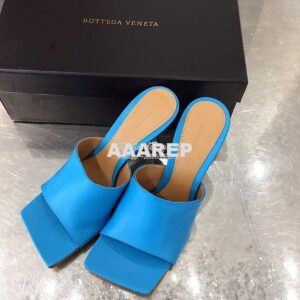 Replica Bottega Veneta BV Stretch Sandals 610538 Sky Blue 2