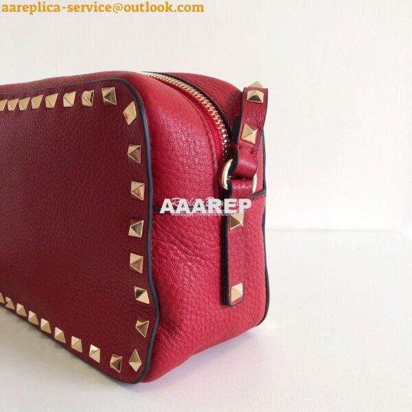 Replica Valentino Garavani Rockstud Crossbody bag in Grainy Calfskin R 6