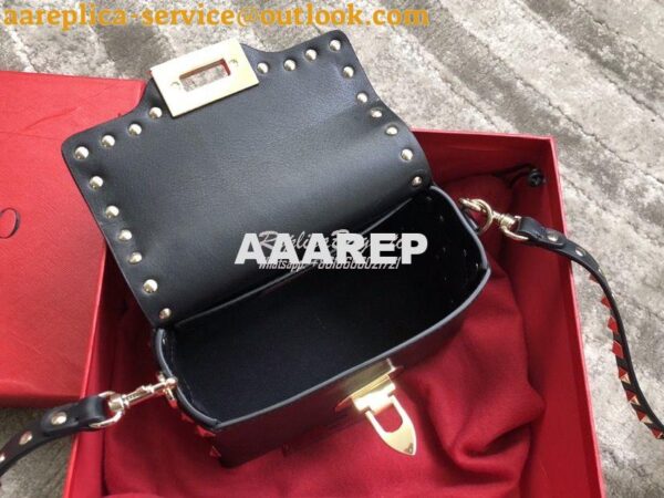 Replica Valentino Garavani Valentino Garavani Rockstud Mini Leather Cr 9