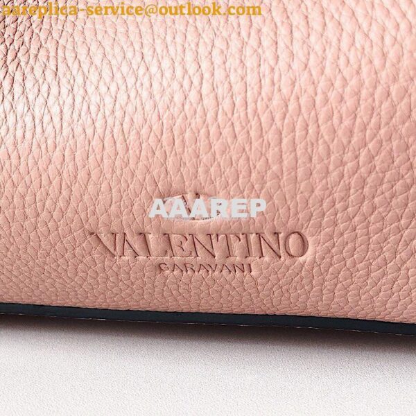 Replica Valentino Garavani Vlogo Escape Grainy Calfskin Shopper SW2B0D 16