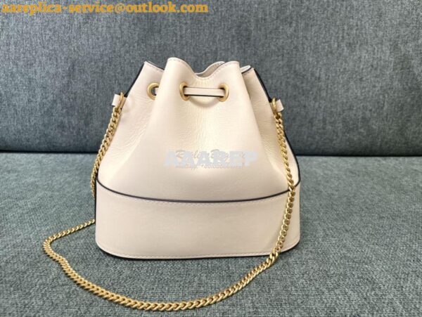 Replica Valentino Mini Bucket Bag In Nappa Leather with VLogo Signatur 10