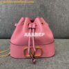 Replica Valentino Mini Bucket Bag In Nappa Leather with VLogo Signatur 2