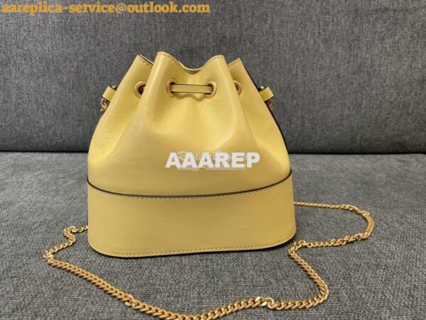 Replica Valentino Mini Bucket Bag In Nappa Leather with VLogo Signatur 11