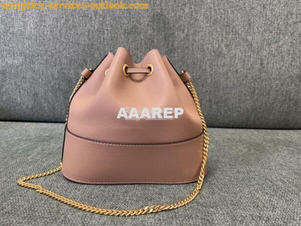 Replica Valentino Mini Bucket Bag In Nappa Leather with VLogo Signatur 9