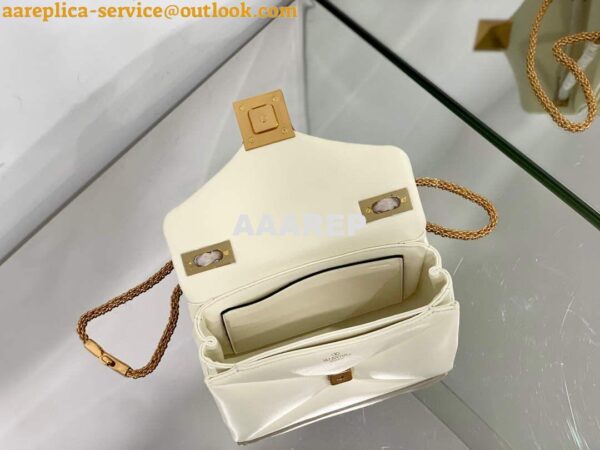 Replica Valentino One Stud Nappa Bag With Chain 1215 Beige 9