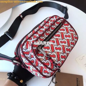 Replica Burberry Monogram Print and Leather Crossbody Bag 80116771 Ver 2