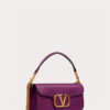 Replica Valentino XW0B0K30 Locò Calfskin Shoulder Bag Gold