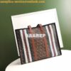 Replica Burberry Monogram Stripe E-canvas Zip Pouch 80188941 Bridle br 2