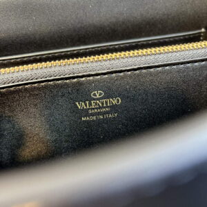 Replica Valentino XW2B0K26 Stud Sign Nappa Shoulder Bag Lake Blue