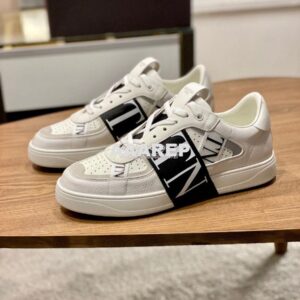 Replica Valentino VL7N Sneaker In Banded Calfskin Leather VW2S0V66 C15 2