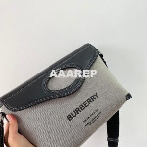 Replica Burberry Horseferry Print Canvas Pocket Messenger Bag 80416681 2