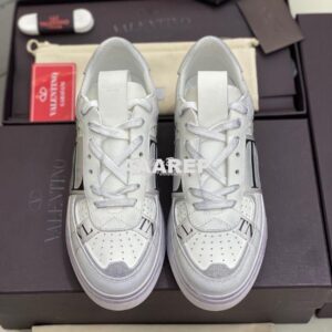 Replica Valentino Low-Top Calfskin VL7N Sneaker With Bands Vintage “Wo 2