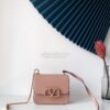 Replica Valentino Small Vsling Shiny Calfskin Shoulder Bag TW2B0F01 Bl 2