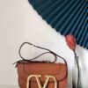 Replica Valentino Supervee Crossbody Calfskin Bag VW2B0G09 Green 2