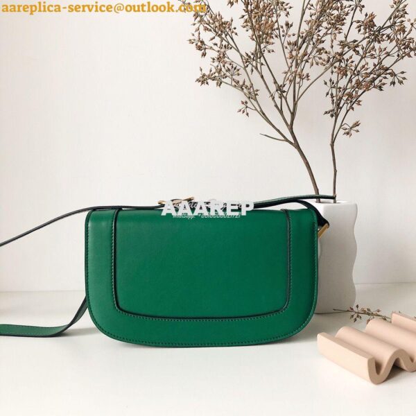 Replica Valentino Supervee Crossbody Calfskin Bag VW2B0G09 Green 10