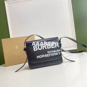 Replica Burberry Small Horseferry Print Coated Canvas Grace Bag 802609