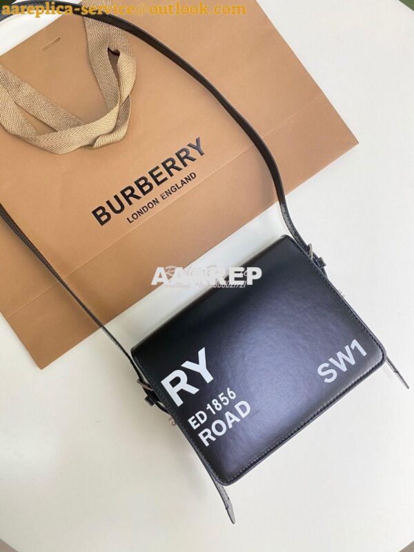 Replica Burberry Small Horseferry Print Coated Canvas Grace Bag 802609 8