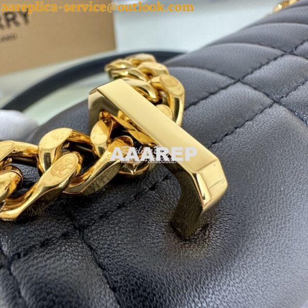 Replica Burberry Small Lola Bag Lambskin 80704951 Black 10