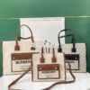 Replica Burberry Small Medium Two-tone Canvas and Leather Freya Tote 8 2