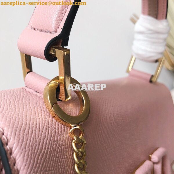 Replica Valentino VSling Grainy Calfskin Handbag ZW2B0F53 Pink 6