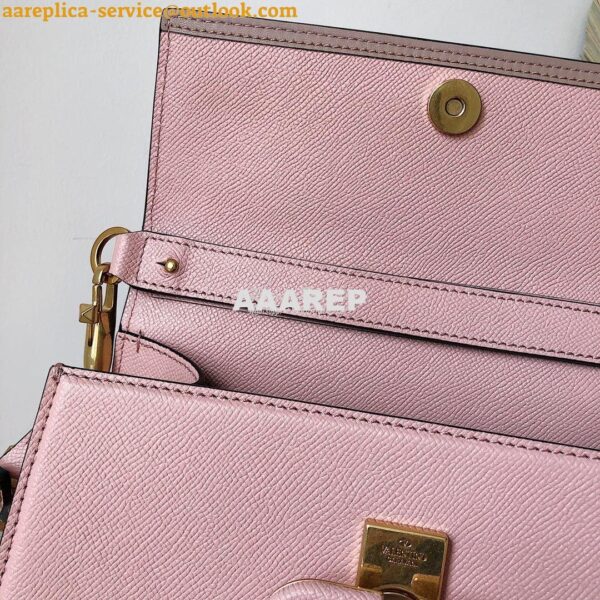 Replica Valentino VSling Grainy Calfskin Handbag ZW2B0F53 Pink 7