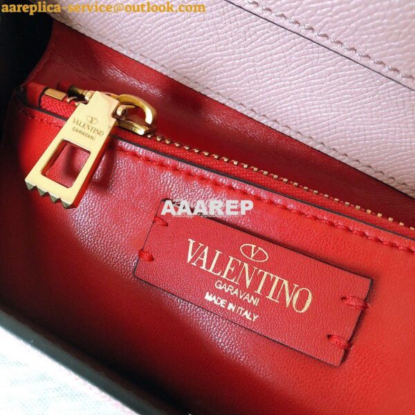 Replica Valentino VSling Grainy Calfskin Handbag ZW2B0F53 Pink 8