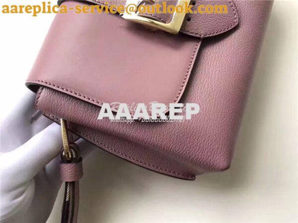 Replica Burberry The Buckle Crossbody Bag in Dusty Pink Leather 40494 9