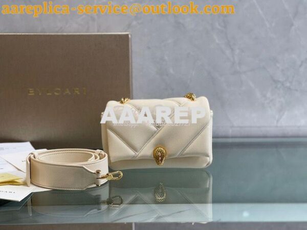 Replica Bvlgari Mini / Small Serpenti Cabochon Crossbody Bag Geometric 13