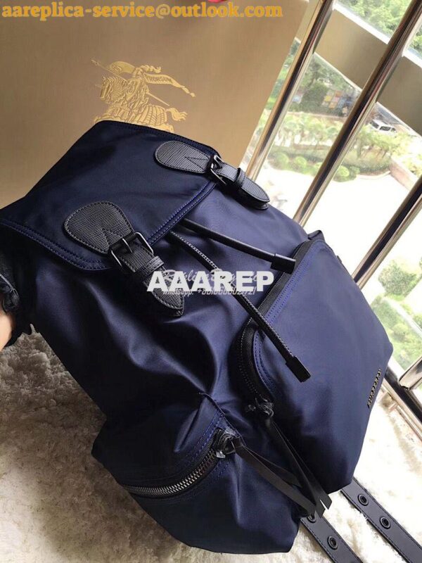 Replica Burberry The Large Rucksack Backpack in dark blue Technical N 3