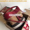 Replica Burberry Ashby Medium Canvas Check & brown Leather Bucket Bag