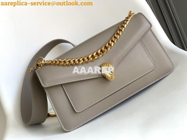 Replica Bvlgari Serpenti East-west Maxi Chain Medium Shoulder Bag Metr 3