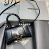 Replica Balenciaga 592833 Hourglass XS Top Handle Leather Bag Apricot