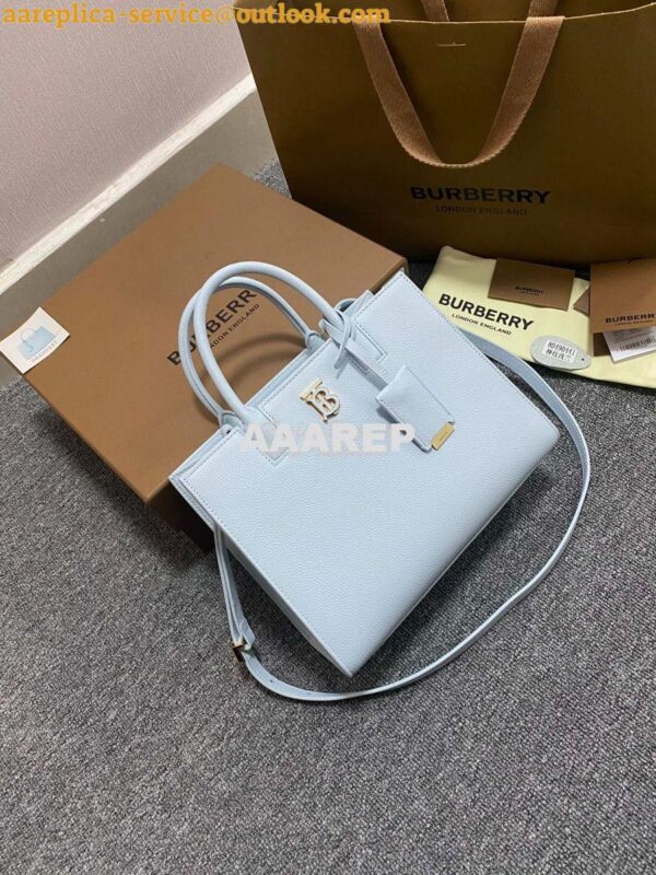 Replica Burberry Grainy Leather Mini Frances Bag Crossbody bag light b 3