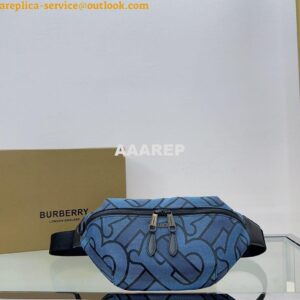 Replica Burberry Sonny Belt Bag Bum bag 80437071 Blue