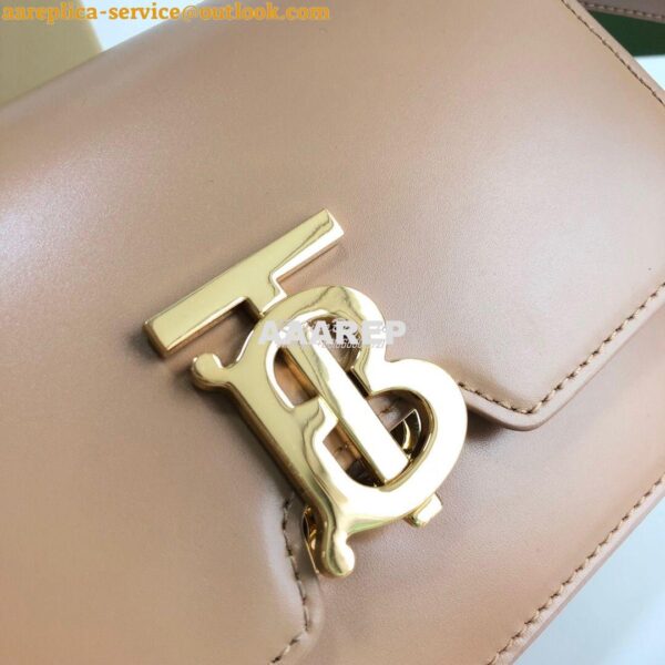 Replica Burberry TB Leather Bag 80103351 Light camel 5